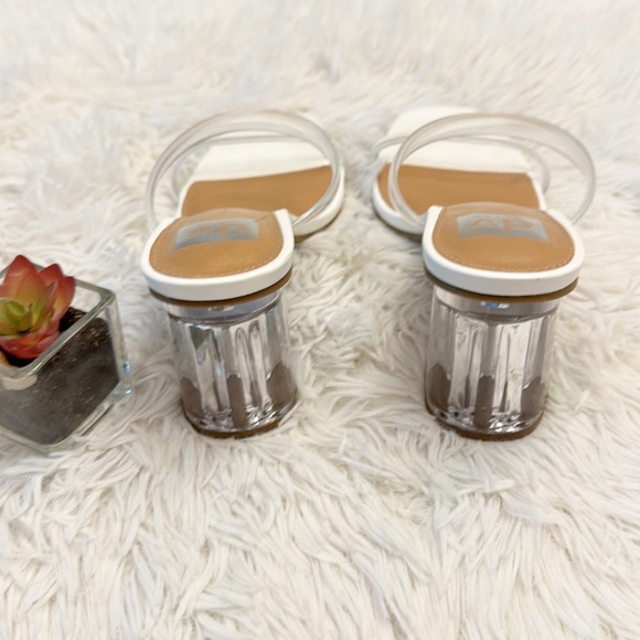 NEW Dolce Vita x Anthropologie Halsty Clear Acrylic heel sandals women size 13 - Picture 6 of 8